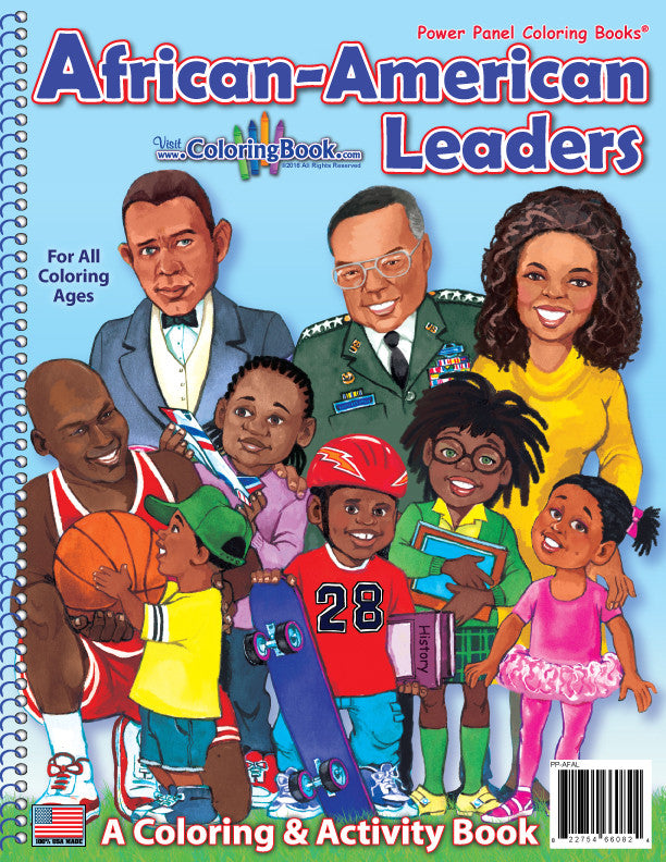Really Big Coloring Books African American Leaders Giant Tablet Coloring  Book 11 x 17