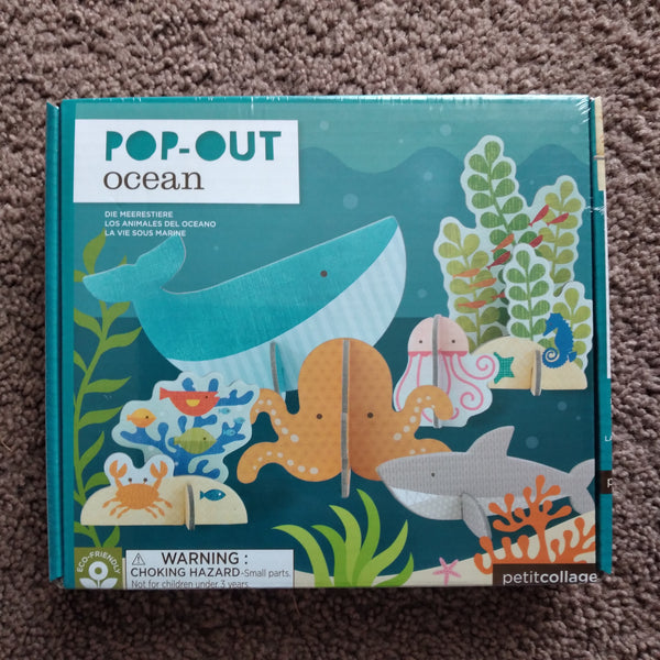 Pop-Out and Build Ocean Playset