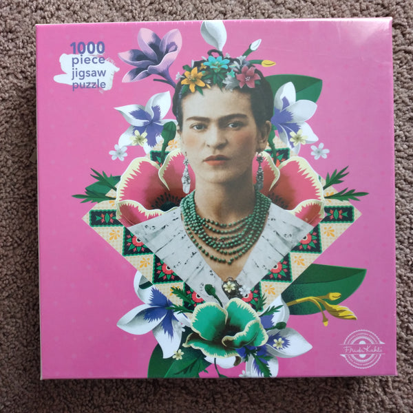 Frida Kahlo Pink: 1000 piece jigsaw puzzle