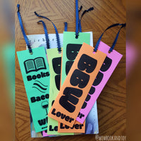 BBW Lovers bookmark - Wonders of the World Book and Toy Store