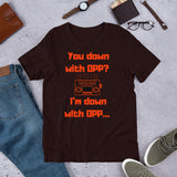 Other People's Plot T-Shirt (orange)