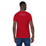 #BlackMississippiLit Short-Sleeve Unisex T-Shirt (white text)