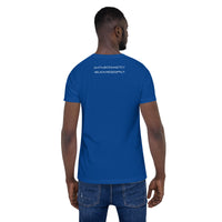 #BlackMississippiLit Short-Sleeve Unisex T-Shirt (white text)